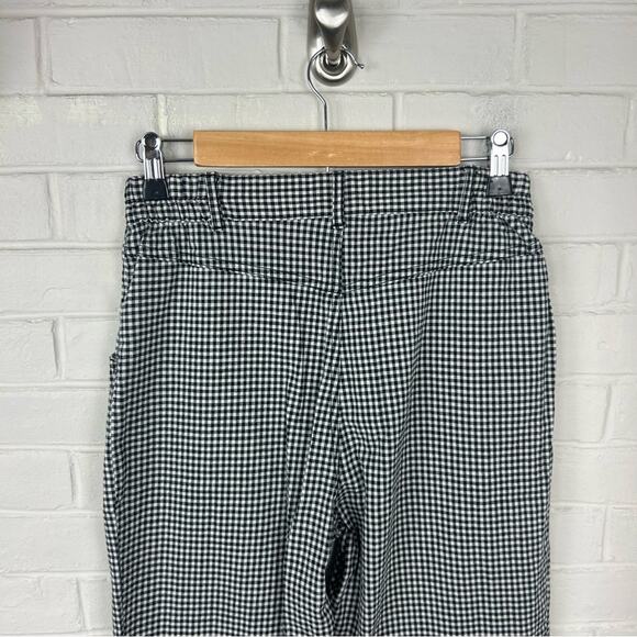 Silence & Noise Urban Outfitters Black White Gingham Plaid Pants Size 0 - Picture 9 of 11